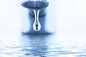 Pure water drop